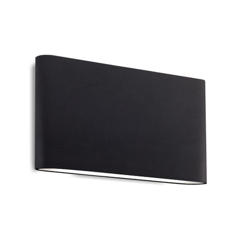 Slate 10-in Black LED All terior Wall (461|AT6510-BK)