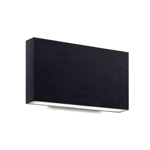 Mica 10-in Black LED All terior Wall (461|AT6610-BK)