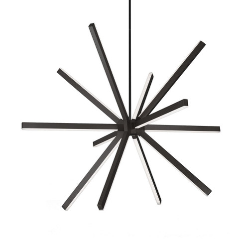Sirius 48-in Black LED Chandeliers (461|CH14348-BK)