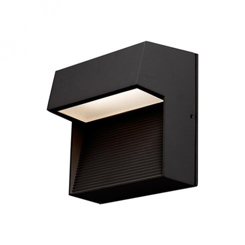 Byron 6-in Black LED Exterior Wall Sconce (461|EW3406-BK)