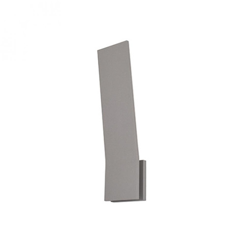 Nevis 18-in Gray LED Exterior Wall Sconce (461|EW7918-GY)