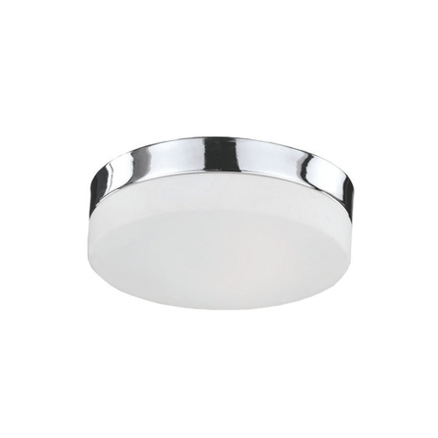 Lomita 11-in Chrome Dimmable LED Flush Mount (461|FM2011-CH)