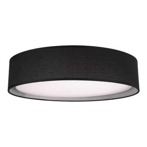 Dalton 20-in Black LED Flush Mount (461|FM7920-BK)