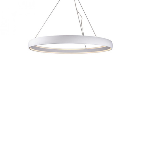 Halo 53-in White LED Pendant (461|PD22753-WH)