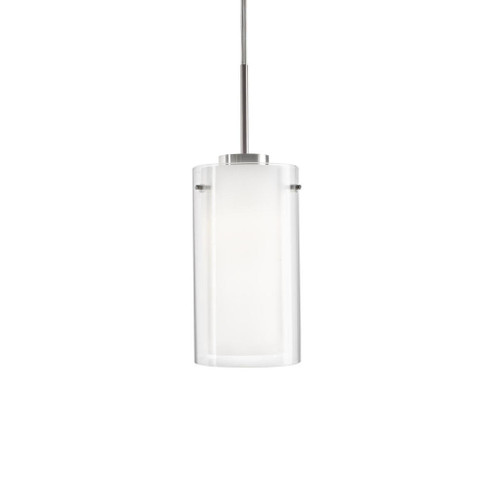 Verona 7-in Brushed Nickel LED Pendant (461|PD41304-BN)