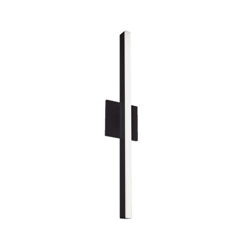 Vega 24-in Black Dimmable LED Wall Sconce (461|WS10324-BK)