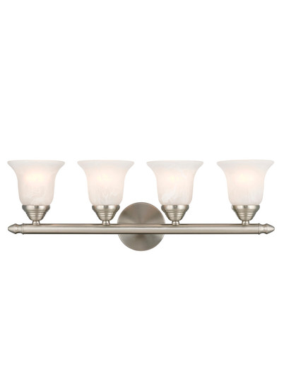4 Light Brushed Nickel Bath Light (108|1064-91)