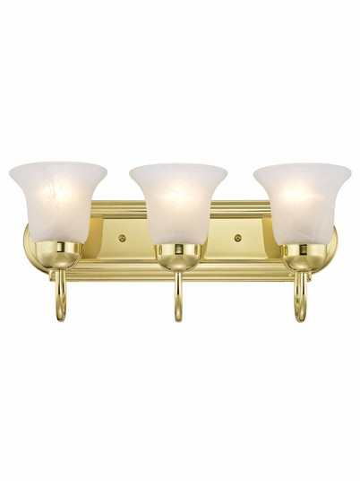 3 Light Polished Brass Bath Light (108|1073-02)