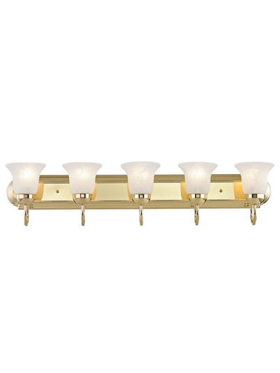 5 Light Polished Brass Bath Light (108|1075-02)