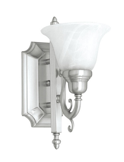 1 Light Brushed Nickel Bath Light (108|1281-91)