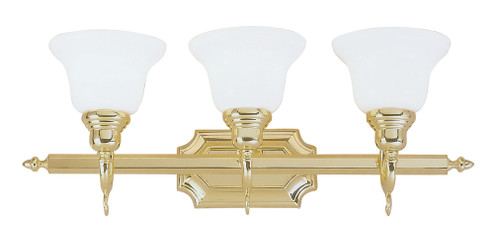 3 Light Polished Brass Bath Light (108|1283-02)