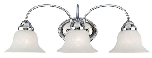3 Light Polished Chrome Bath Light (108|1533-05)