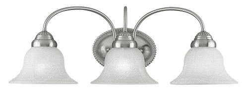 3 Light Brushed Nickel Bath Light (108|1533-91)