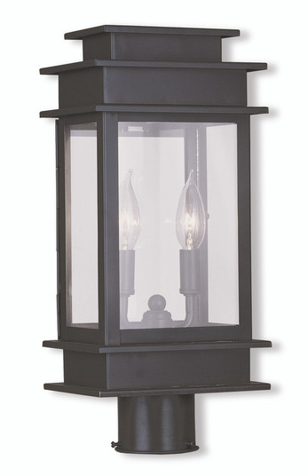 2 Light Bronze Outdoor Post Lantern (108|2015-07)
