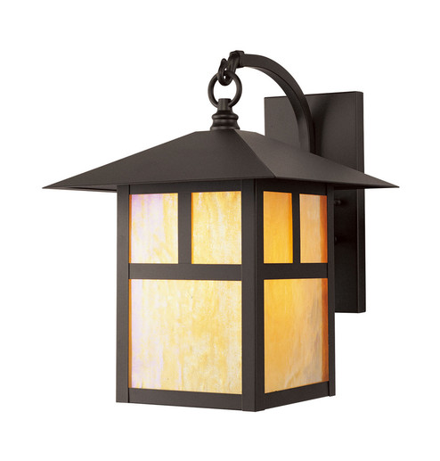 1 Light Bronze Outdoor Wall Lantern (108|2133-07)