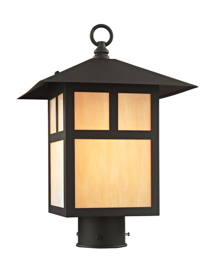 1 Light Bronze Outdoor Post Lantern (108|2134-07)