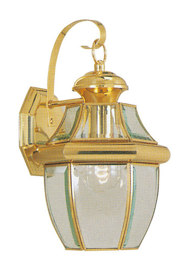 1 Light PB Outdoor Wall Lantern (108|2151-02)