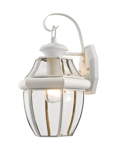 1 Light White Outdoor Wall Lantern (108|2151-03)