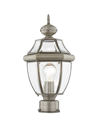 1 Light BN Outdoor Post Lantern (108|2153-91)