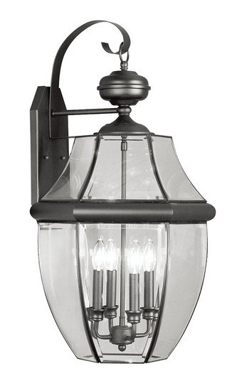 4 Light Black Outdoor Wall Lantern (108|2356-04)