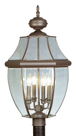 4 Light Bronze Outdoor Post Lantern (108|2358-07)