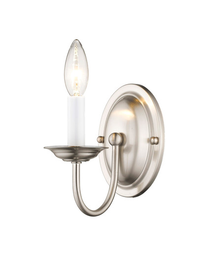 1 Light Brushed Nickel Wall Sconce (108|4151-91)