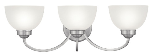 3 Light Brushed Nickel Bath Light (108|4233-91)