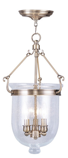 3 Light Antique Brass Chain Lantern (108|5083-01)