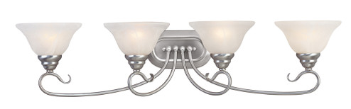 4 Light Brushed Nickel Bath Light (108|6104-91)