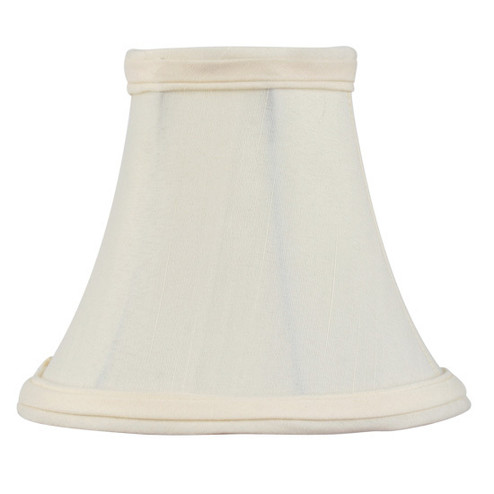 Off White Silk Bell Clip Shade (108|S102)