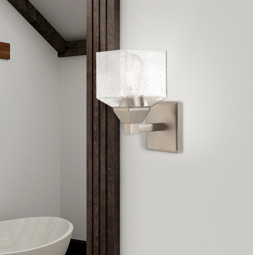1 Lt Brushed Nickel Wall Sconce (108|10381-91)
