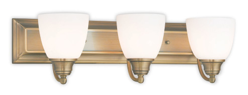 3 Light Antique Brass Bath Light (108|10503-01)