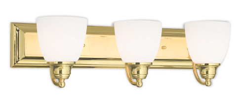 3 Light Polished Brass Bath Light (108|10503-02)