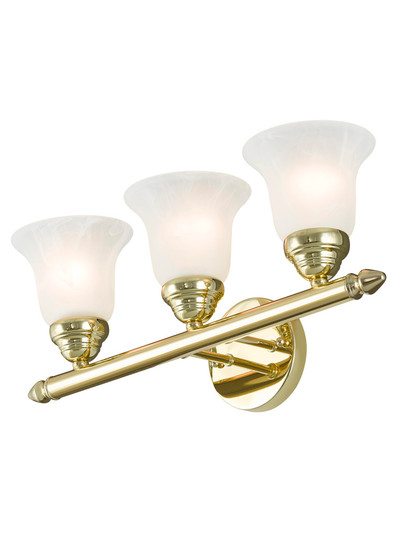 3 Light Polished Brass Bath Light (108|1063-02)