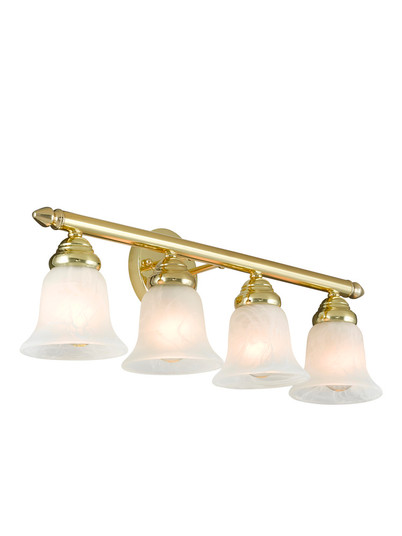 4 Light Polished Brass Bath Light (108|1064-02)