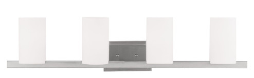 4 Light Brushed Nickel Bath Light (108|1334-91)