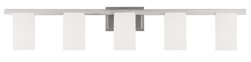 5 Light Brushed Nickel Bath Light (108|1335-91)