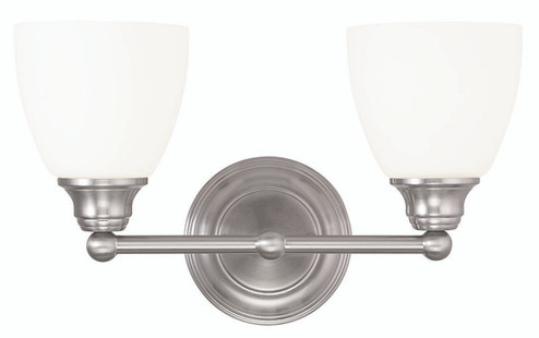 2 Light Brushed Nickel Bath Light (108|13662-91)