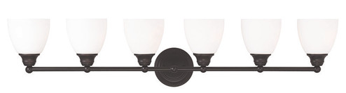 6 Light Bronze Bath Light (108|13666-07)