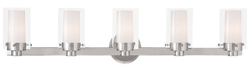 5 Light Polished Chrome Bath Light (108|15455-05)