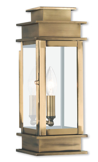 1 Light AB Outdoor Wall Lantern (108|2013-01)