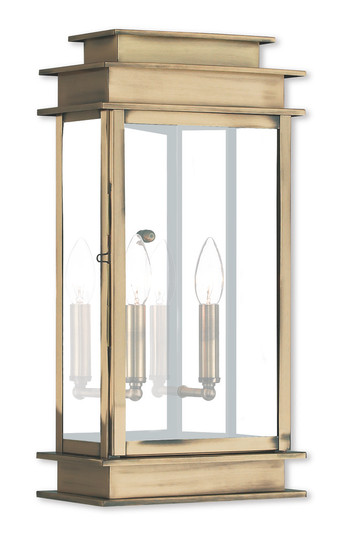 2 Light AB Outdoor Wall Lantern (108|2018-01)