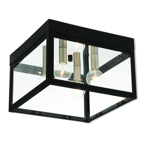 4 Lt BK Outdoor Ceiling Mount (108|20589-04)