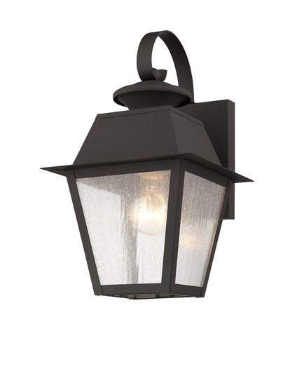 1 Light Bronze Outdoor Wall Lantern (108|2162-07)