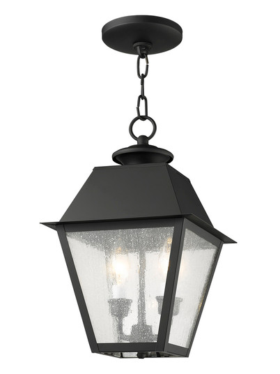 2 Light Black Outdoor Chain Lantern (108|2167-04)