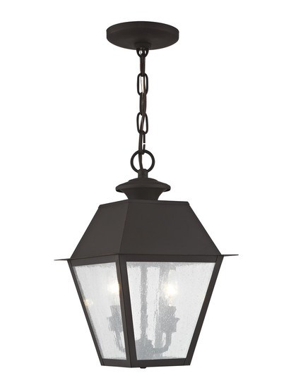 2 Light Bronze Outdoor Chain Lantern (108|2167-07)