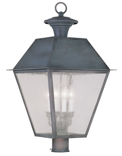 4 Light Charcoal Outdoor Post Lantern (108|2173-61)