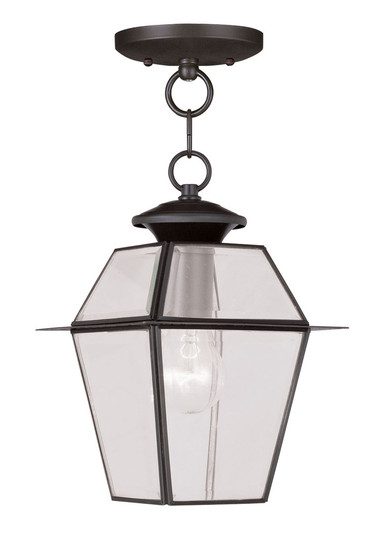 1 Light Bronze Outdoor Chain Lantern (108|2183-07)
