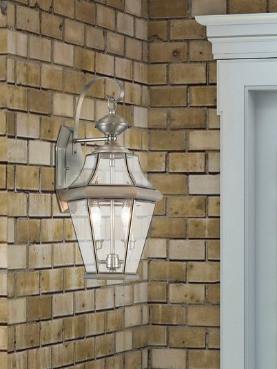 2 Light BN Outdoor Wall Lantern (108|2261-91)