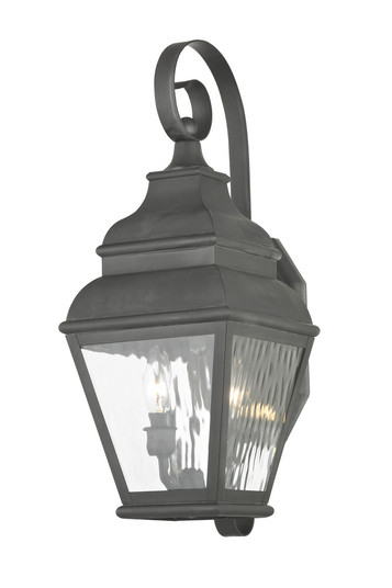 2 Light Charcoal Outdoor Wall Lantern (108|2602-61)